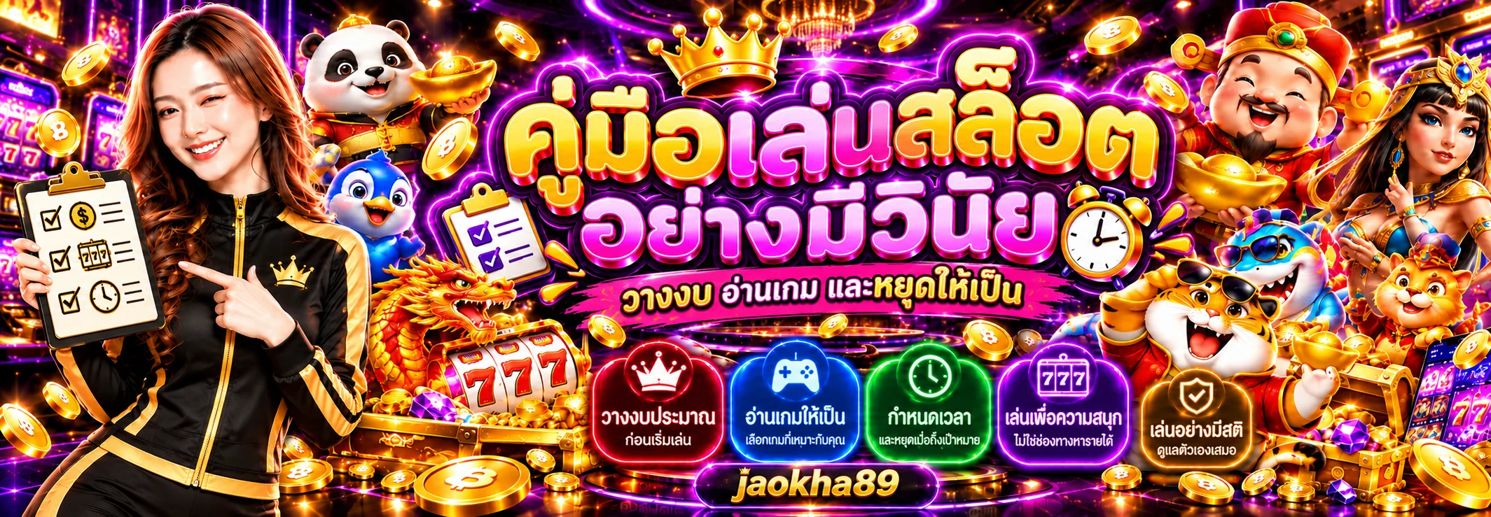 jaokha89 คู่มือเล่นสล็อตอย่างมีวินัย